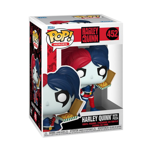 Funko Pop! Heroes: DC Comics - Harley Quinn (with pizza) - flash vidéo