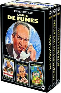 Coffret Louis De Funès 3 films, vol. 2 : les tortillards ; les râleurs font leur beurre ; au diable la vertu [DVD]