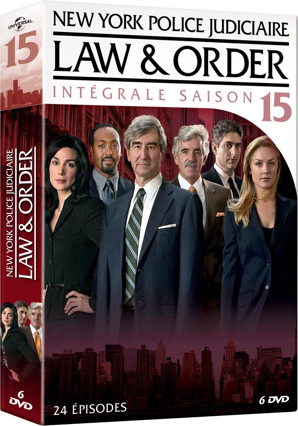 New York, police judiciaire (Law & Order) - Intégrale saison 15 [DVD]