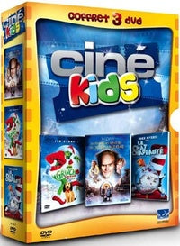 Coffret Ciné Kids : Le Grinch + Les désastreuses aventures des orphelins Baudelaire d'après Lemony Snicket + Le chat chapeauté [DVD]