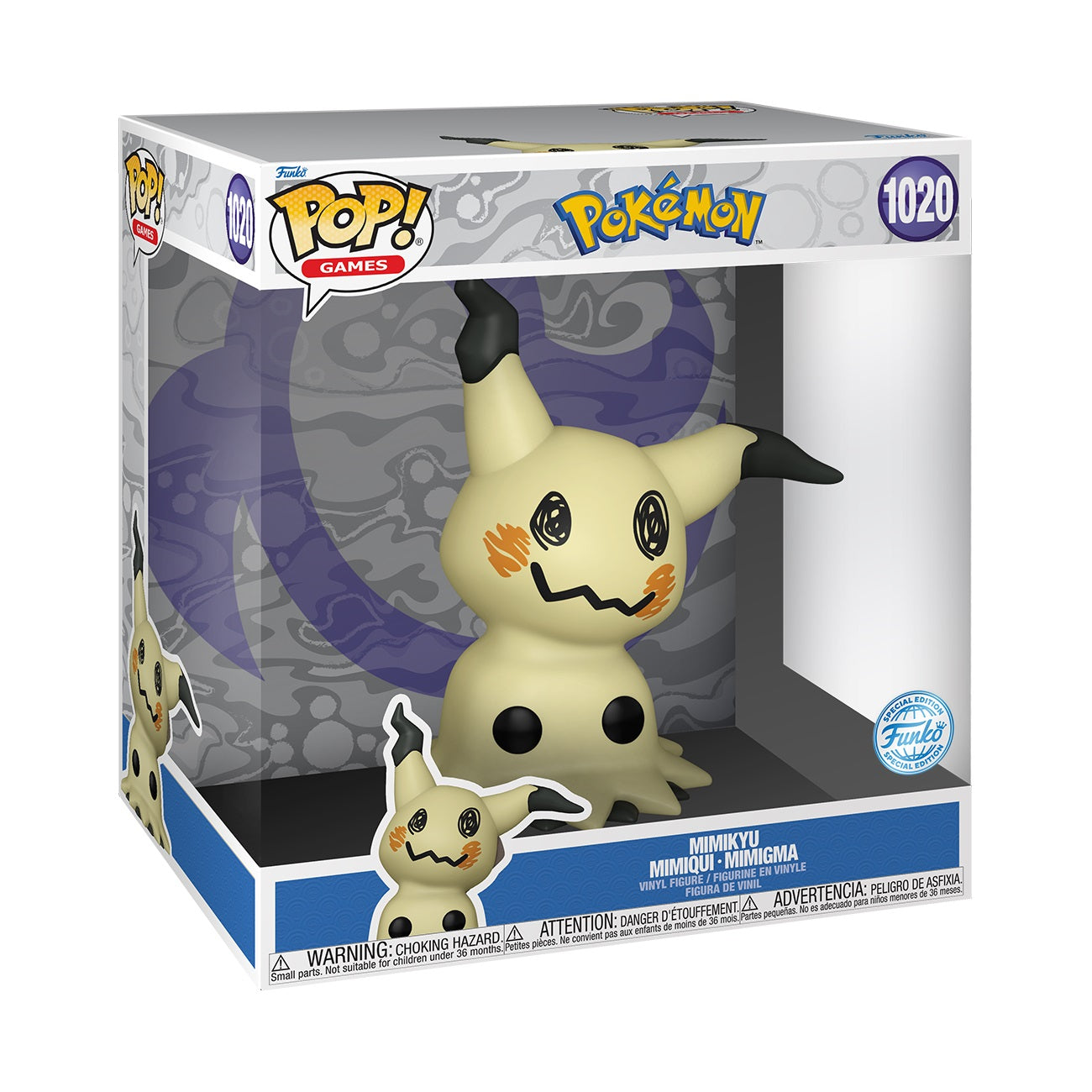 Funko Pop! Jumbo: Pokémon - Mimikyu 10" Super Sized Pop! - flash vidéo