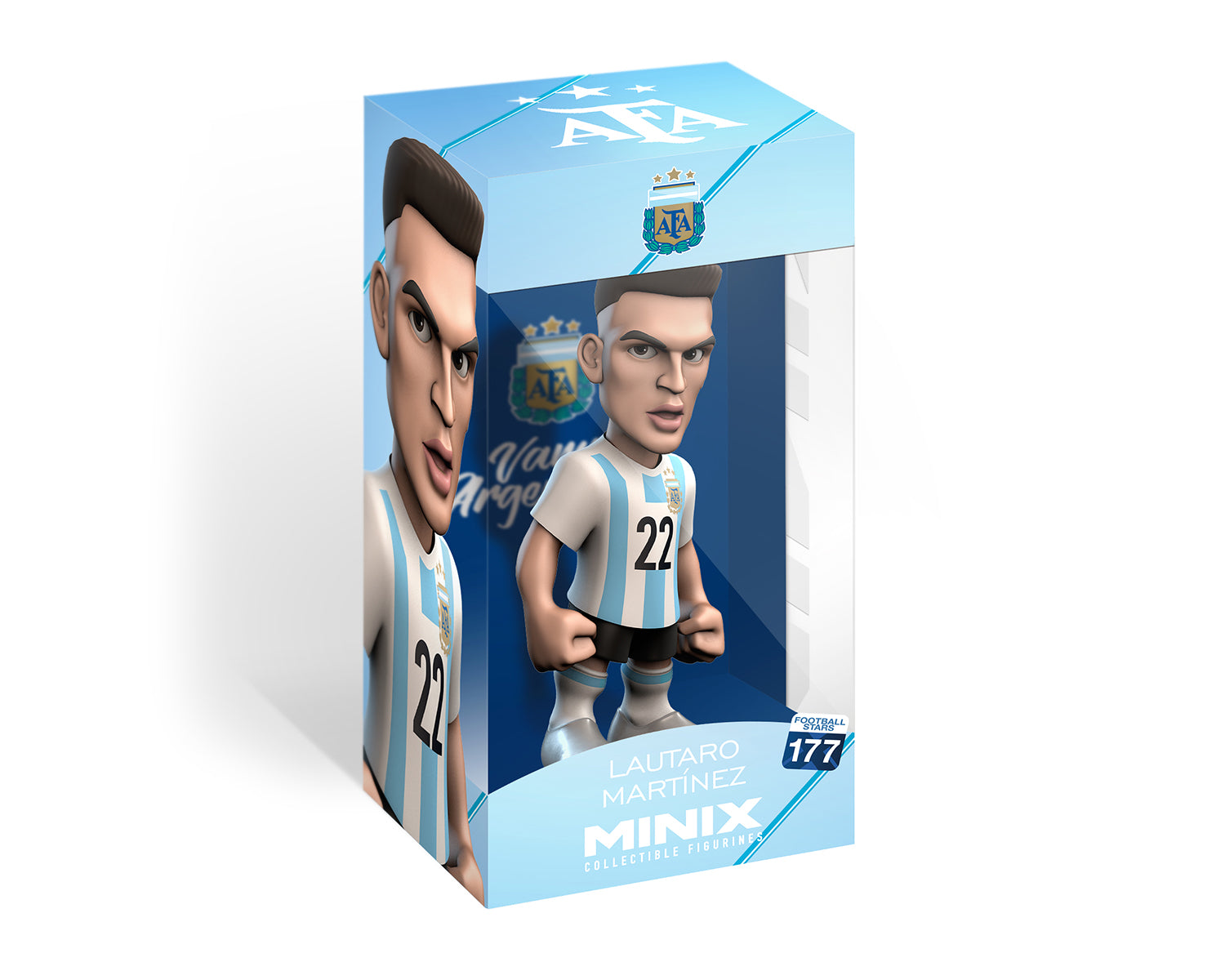 Minix -Football -ARGENTINA -LAUTARO -Figurine -12 cm