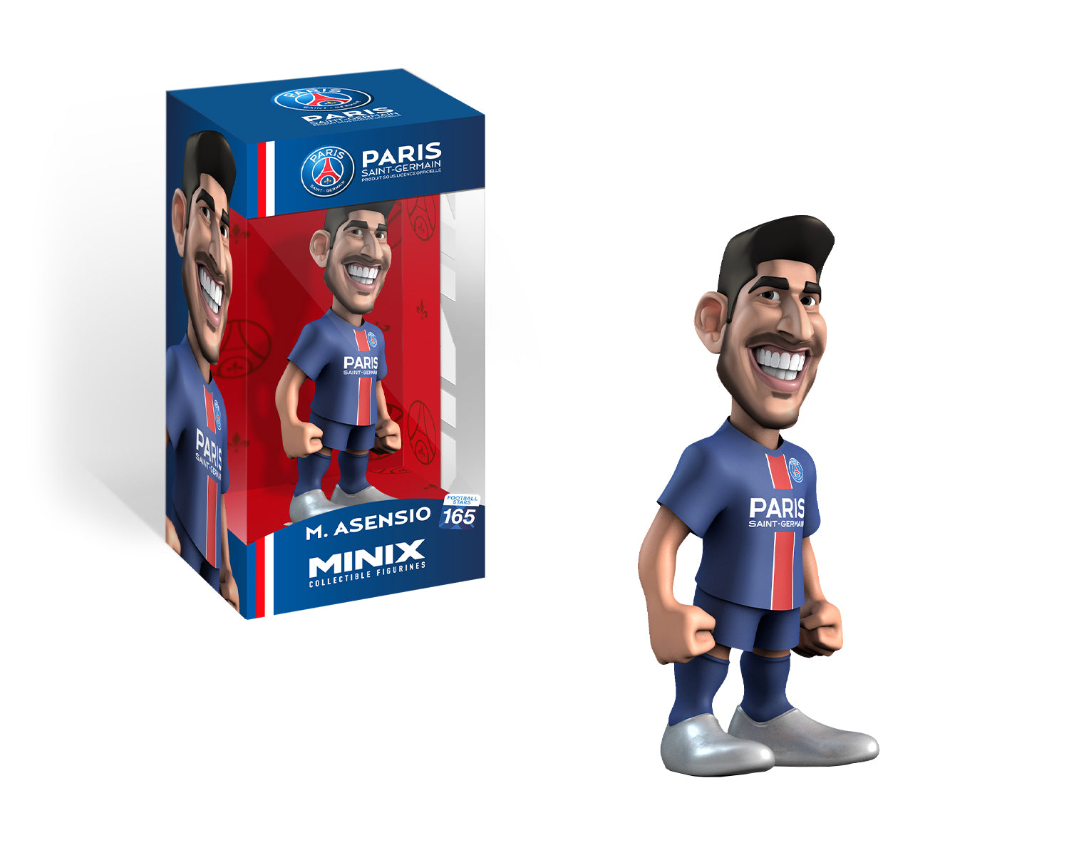 Minix -Football -PSG -ASENSIO -Figurine -12 cm