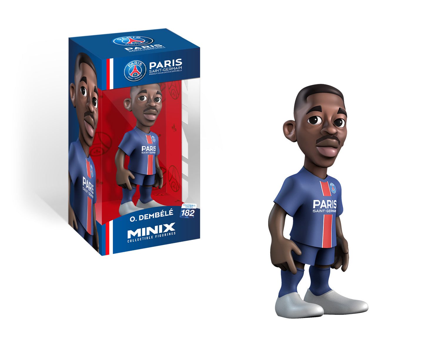 Minix -Football -PSG -DEMBELE -Figurine -12 cm
