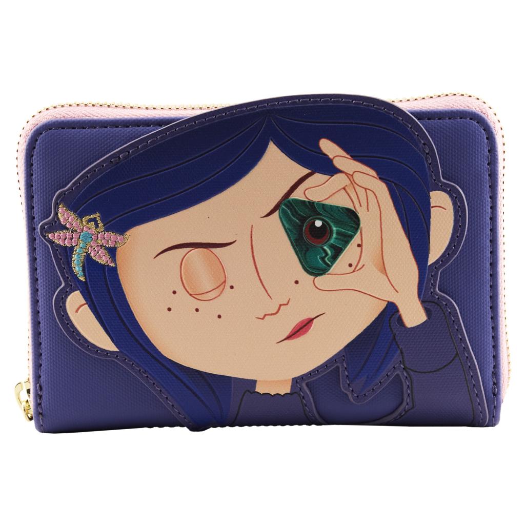 Loungefly: Laika - Coraline Stars Cosplay Zip Around Wallet