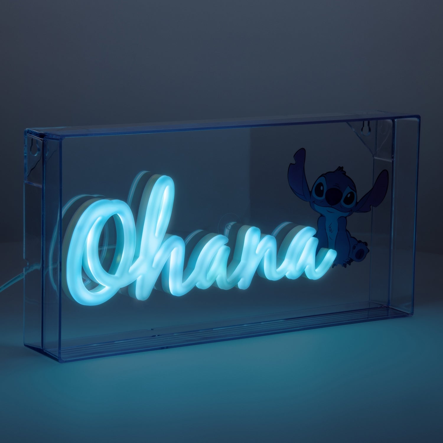 Disney - Lilo et Stitch - Lampe néon LED Ohana - flash vidéo