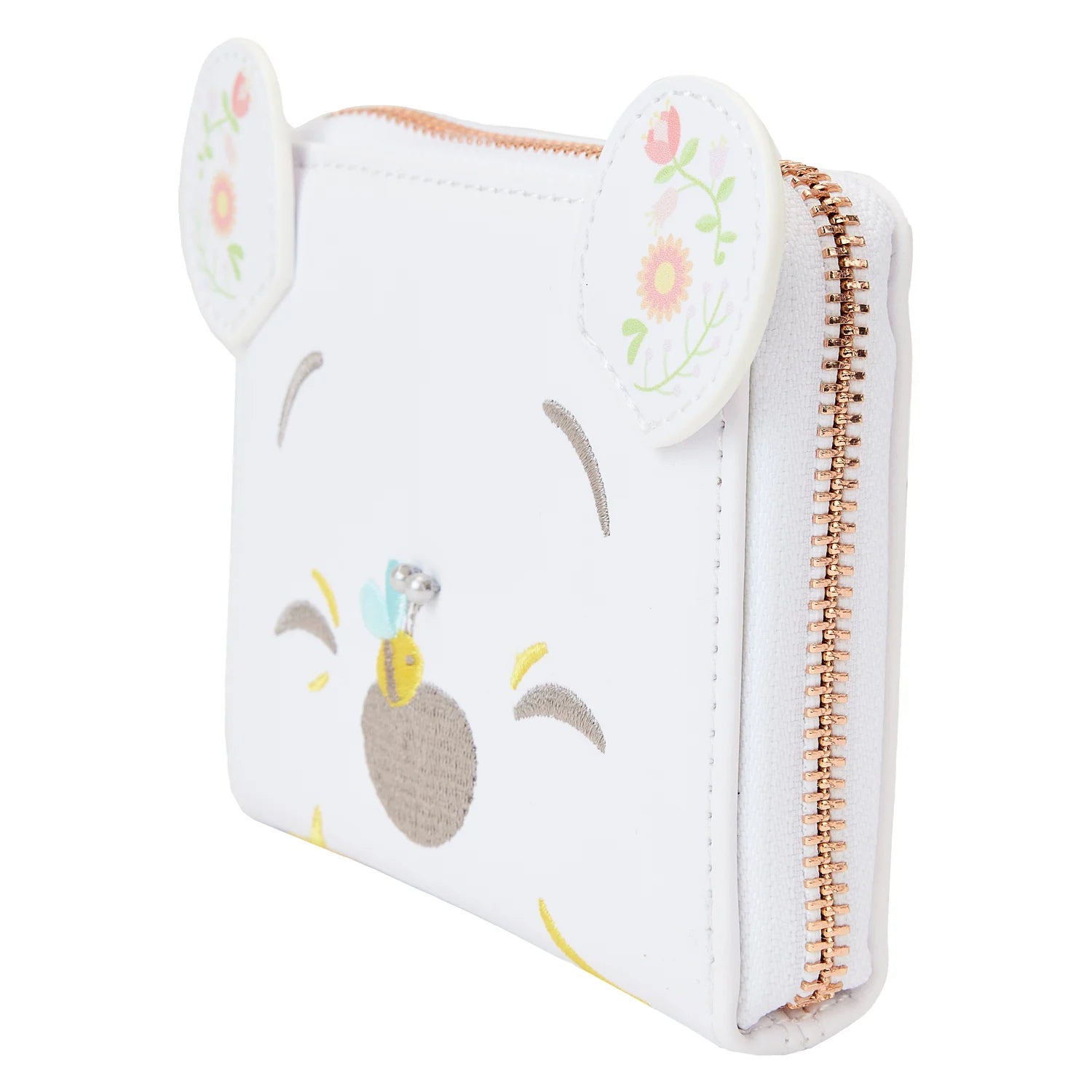 Loungefly: Disney - Winnie the Pooh Cosplay Folk Floral Zip Around Wallet - flash vidéo