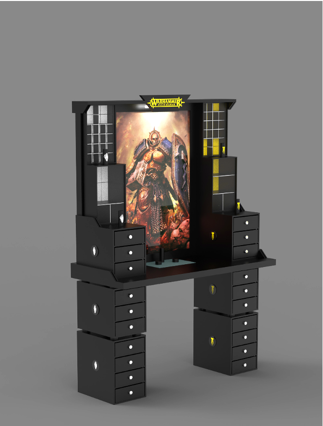 SKYDESK - Bureau Wargamer modulable et personalisable