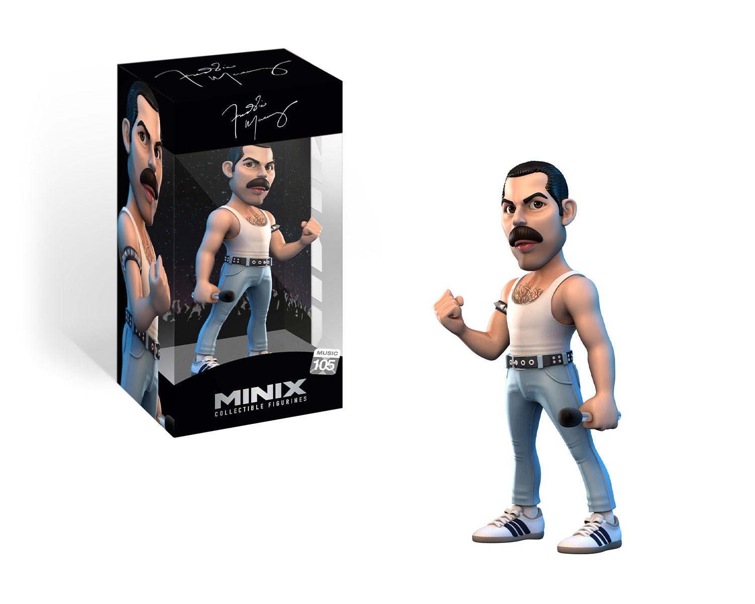 Minix - Music #105 - Queen - Freddie Mercury - Figurine 12cm