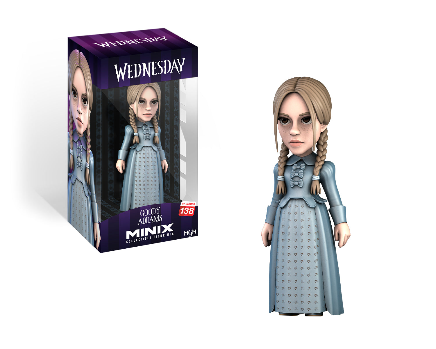 Minix - TV Series #138 - Figurine PVC 12 cm - Wednesday - Goody Addams