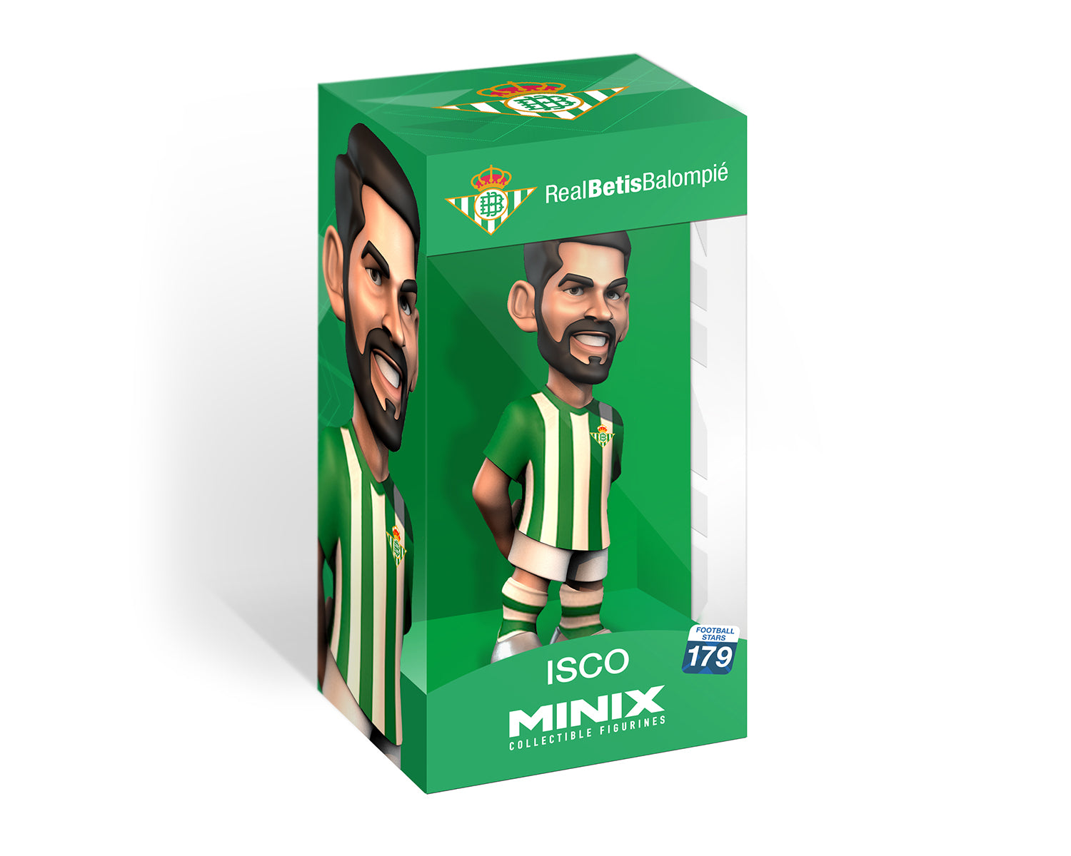Minix - Football Stars #179 - Real Betis - Isco 22 - Figurines PVC 12 cm