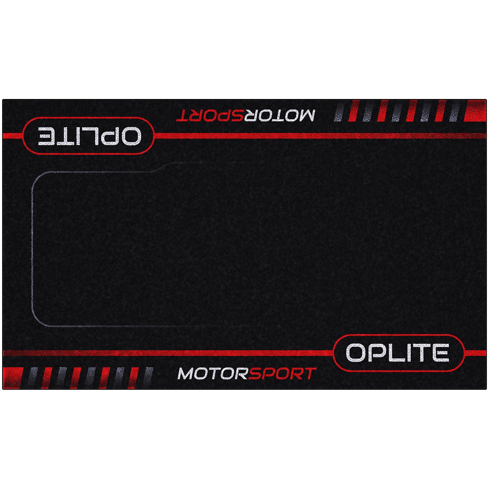 Oplite - Tapis de sol Ultimate GT - Rouge - flash vidéo