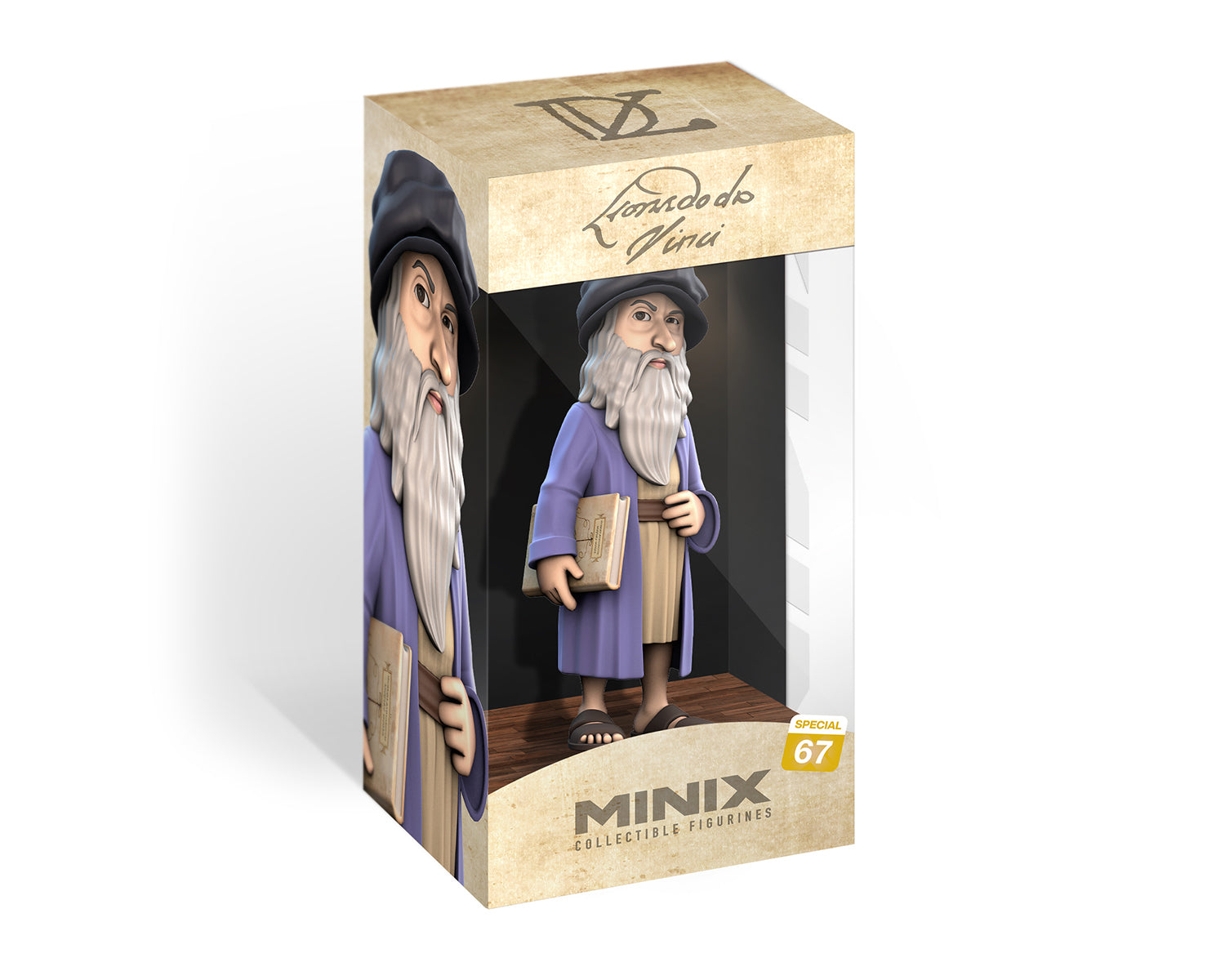 Minix - Special Edition - Leonard De Vinci - Figurine 12cm
