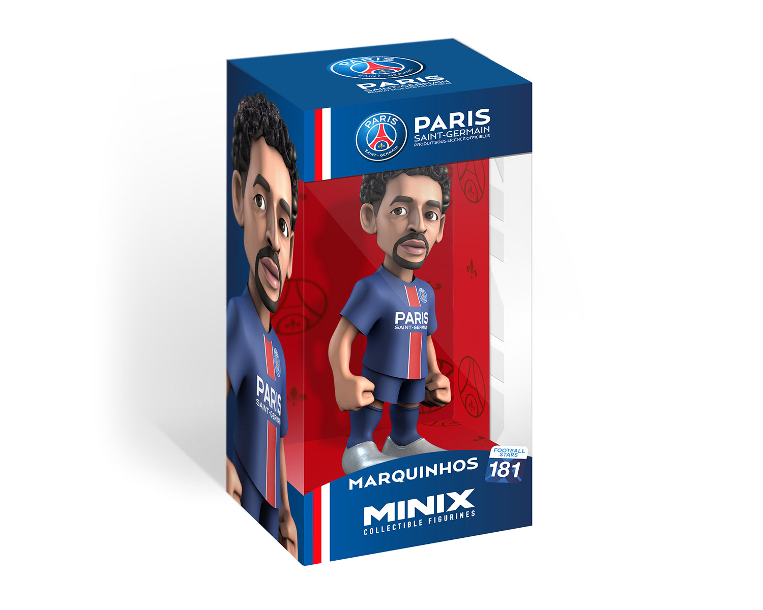 Minix -Football -PSG -MARQUINHOS -Figurine -12 cm
