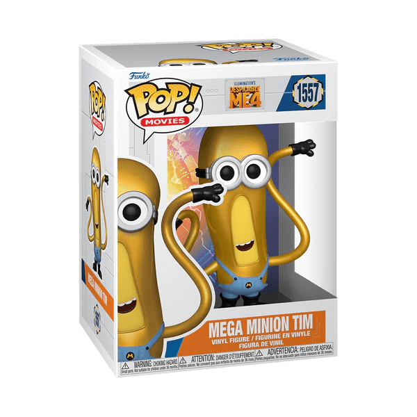 Funko Pop! Movies: Despicable Me 4 - Mega Minion Tim - flash vidéo