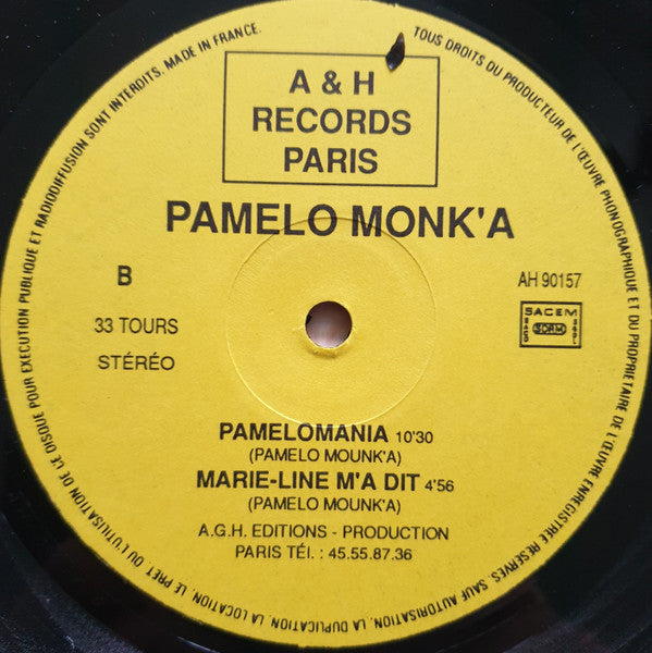 Pamelo Mounk'a – The Come Back [Vinyle 33Tours] - flash vidéo