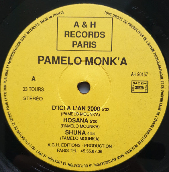 Pamelo Mounk'a – The Come Back [Vinyle 33Tours] - flash vidéo