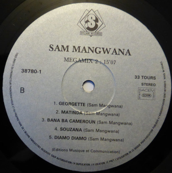Sam Mangwana – Megamix [Vinyle 33Tours] - flash vidéo