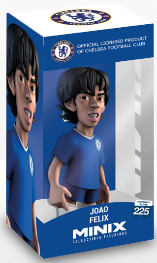 Minix - Football Stars #225 - Chelsea Football Club - Joao Felix Statue 12cm