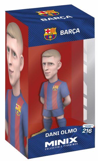 Minix - Football Stars #216 - FC Barcelone - Olmo - Figurines PVC 12 cm