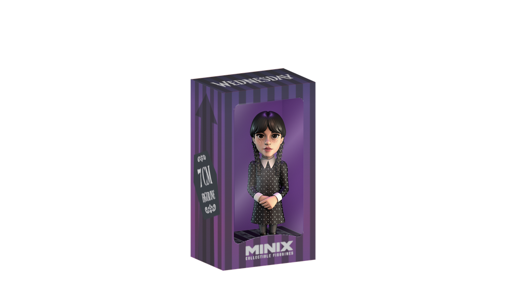 Minix - Box - Wednesday -Wednesday - Figurines PVC 7 cm