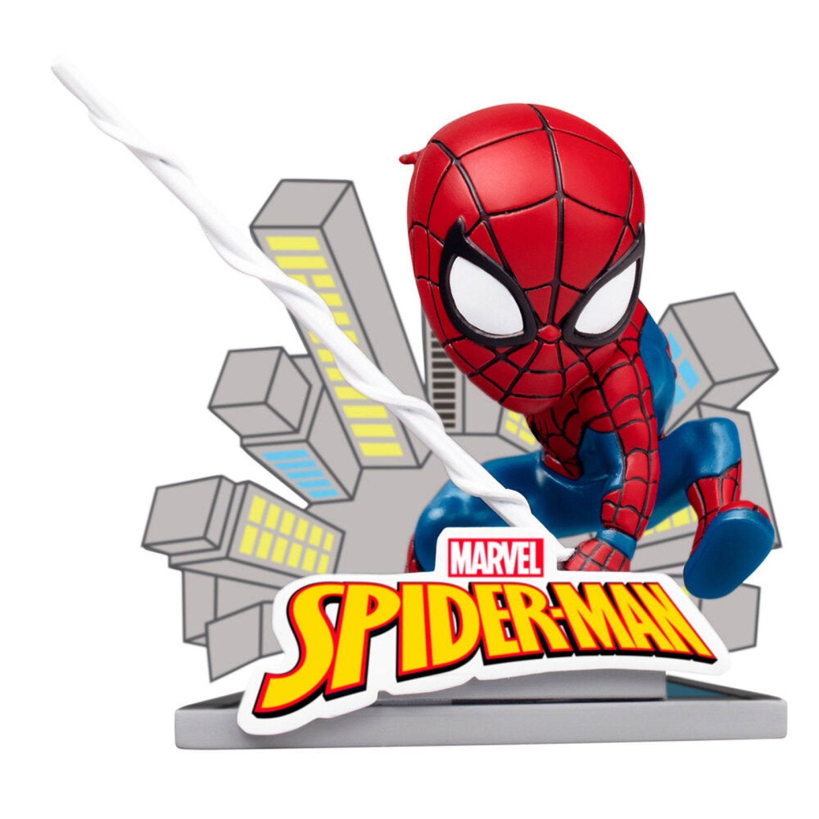 YuMe Hero Box Attack Series - Display de figurines Spider-Man 8cm