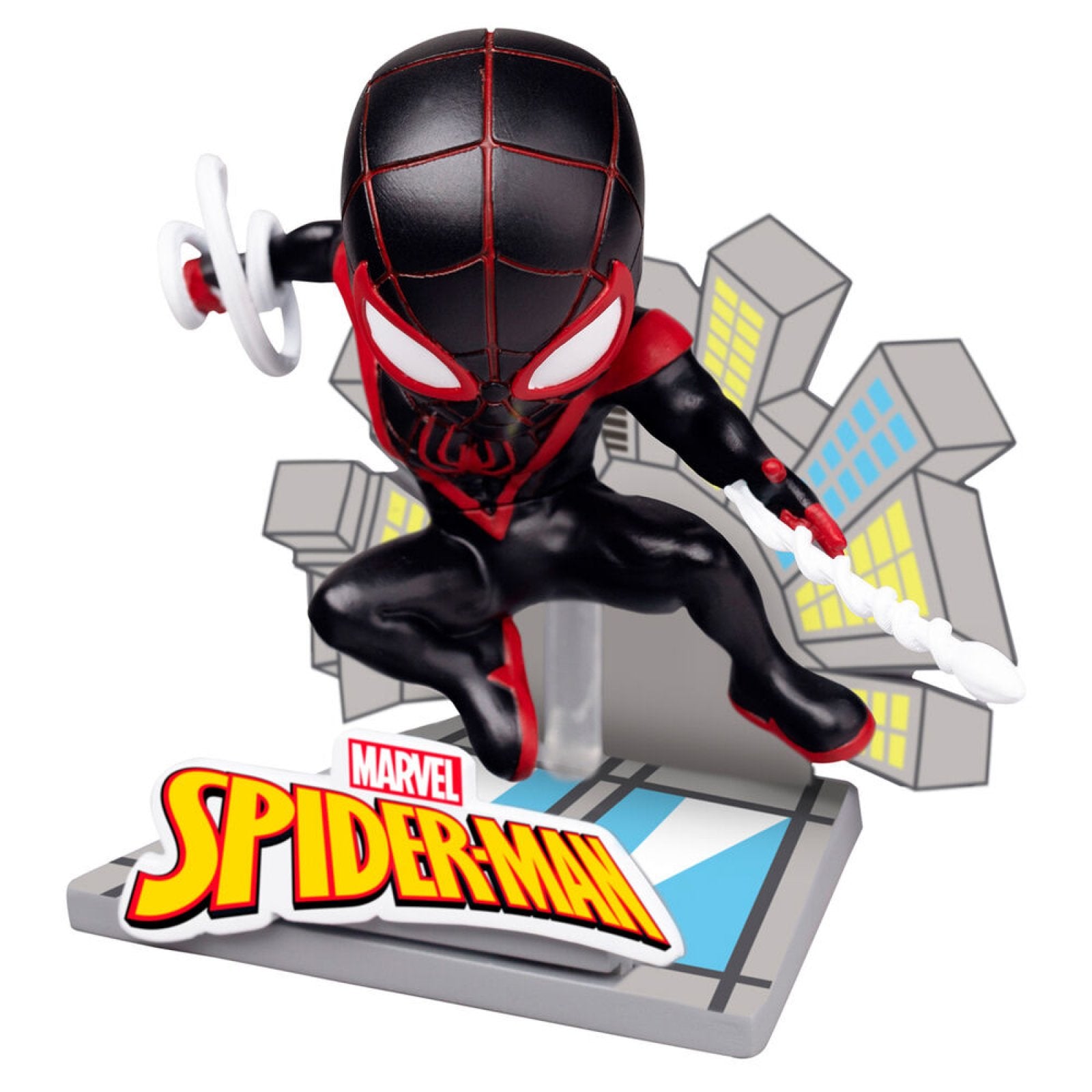 YuMe Hero Box Attack Series - Display de figurines Spider-Man 8cm