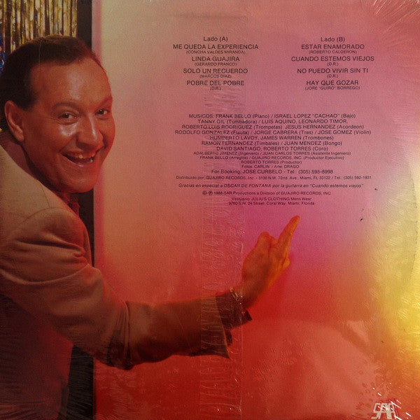 Roberto Torres – ... Y Sigo Criollo! [Vinyle 33Tours] - flash vidéo