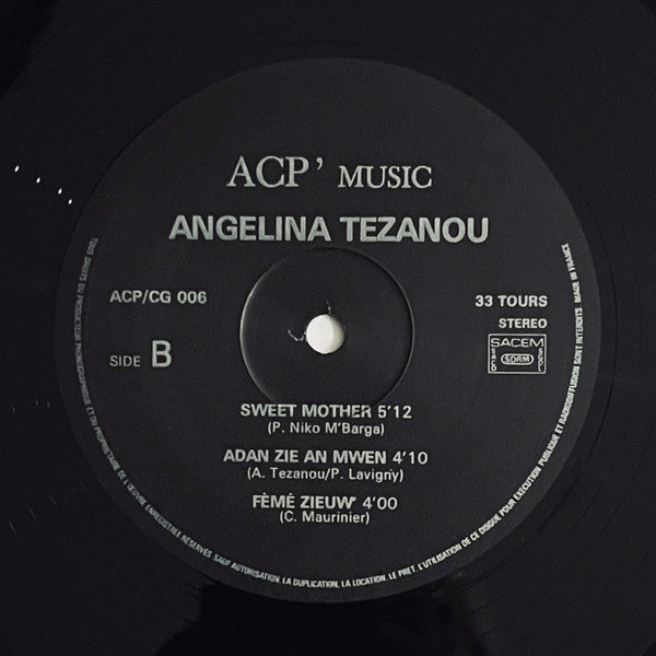 Angelina Tezanou – Poison [Vinyle 33Tours] - flash vidéo