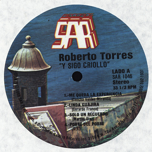 Roberto Torres – ... Y Sigo Criollo! [Vinyle 33Tours] - flash vidéo