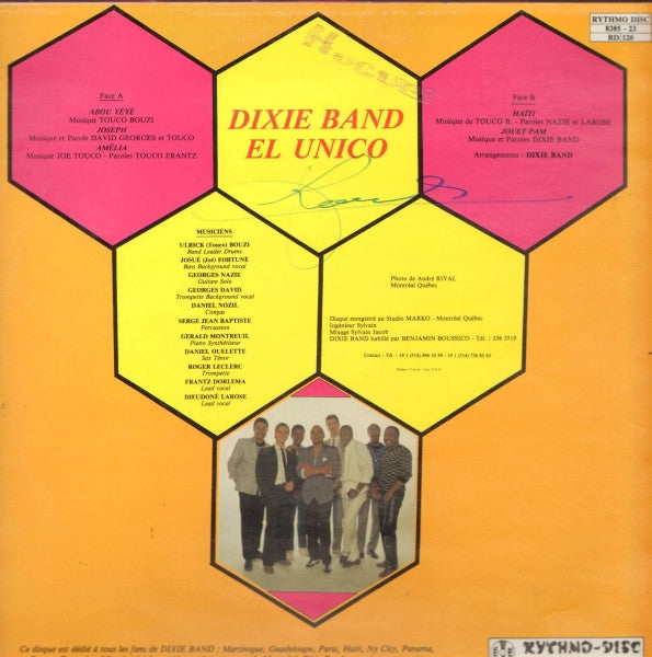 Dixie Band – El Unico [Vinyle 33Tours]