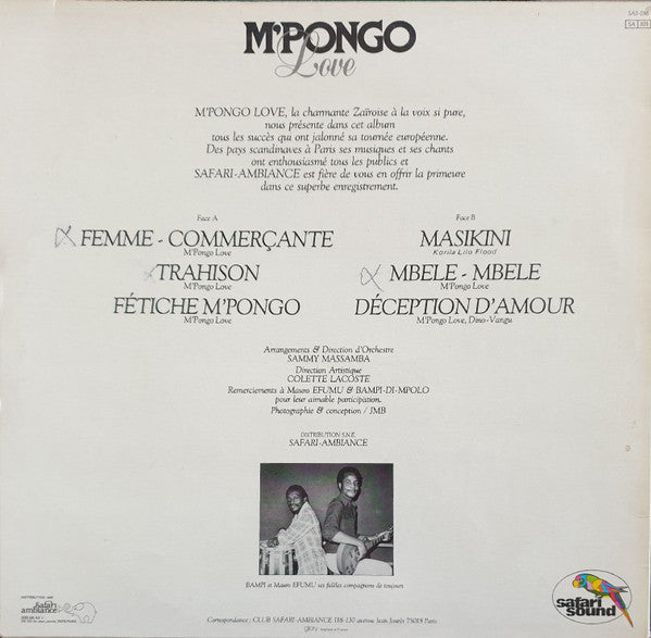 M'Pongo Love – M'Pongo Love [Vinyle 33Tours]