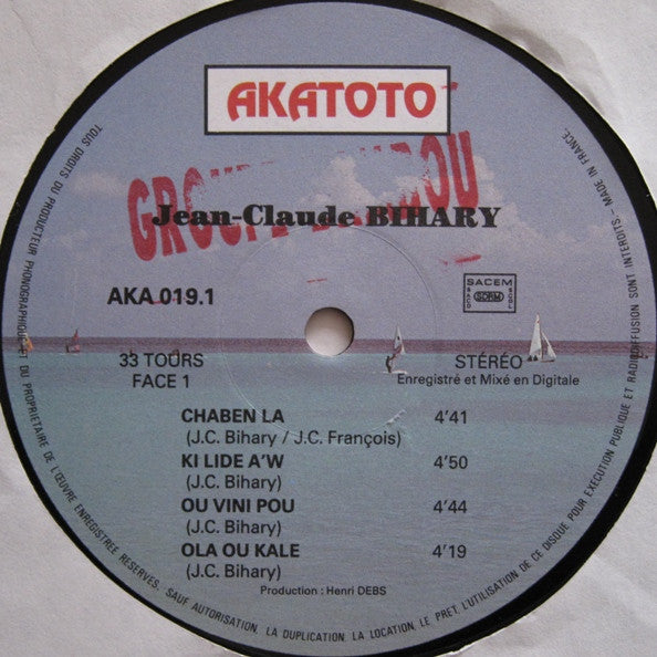 Jean-Claude Bihary – Jean-Claude Bihary [Vinyle 33Tours] - flash vidéo