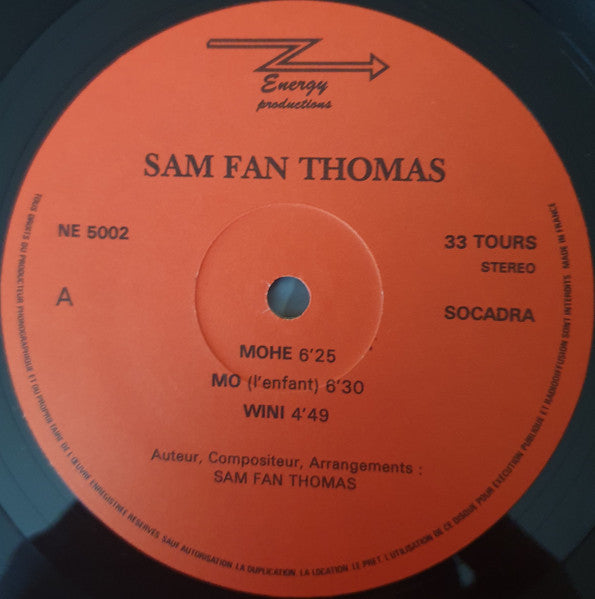 Sam Fan Thomas – Makassi Again [Vinyle 33Tours] - flash vidéo