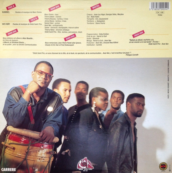 Dédé Saint Prix & Avan Van – Kannel [Vinyle 33Tours] - flash vidéo