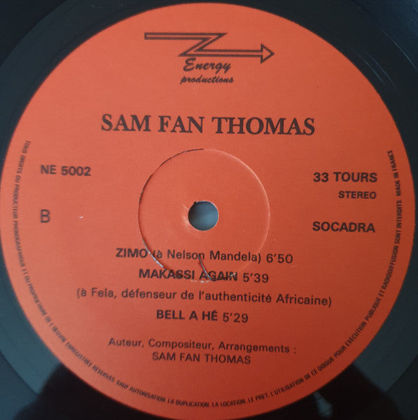 Sam Fan Thomas – Makassi Again [Vinyle 33Tours] - flash vidéo