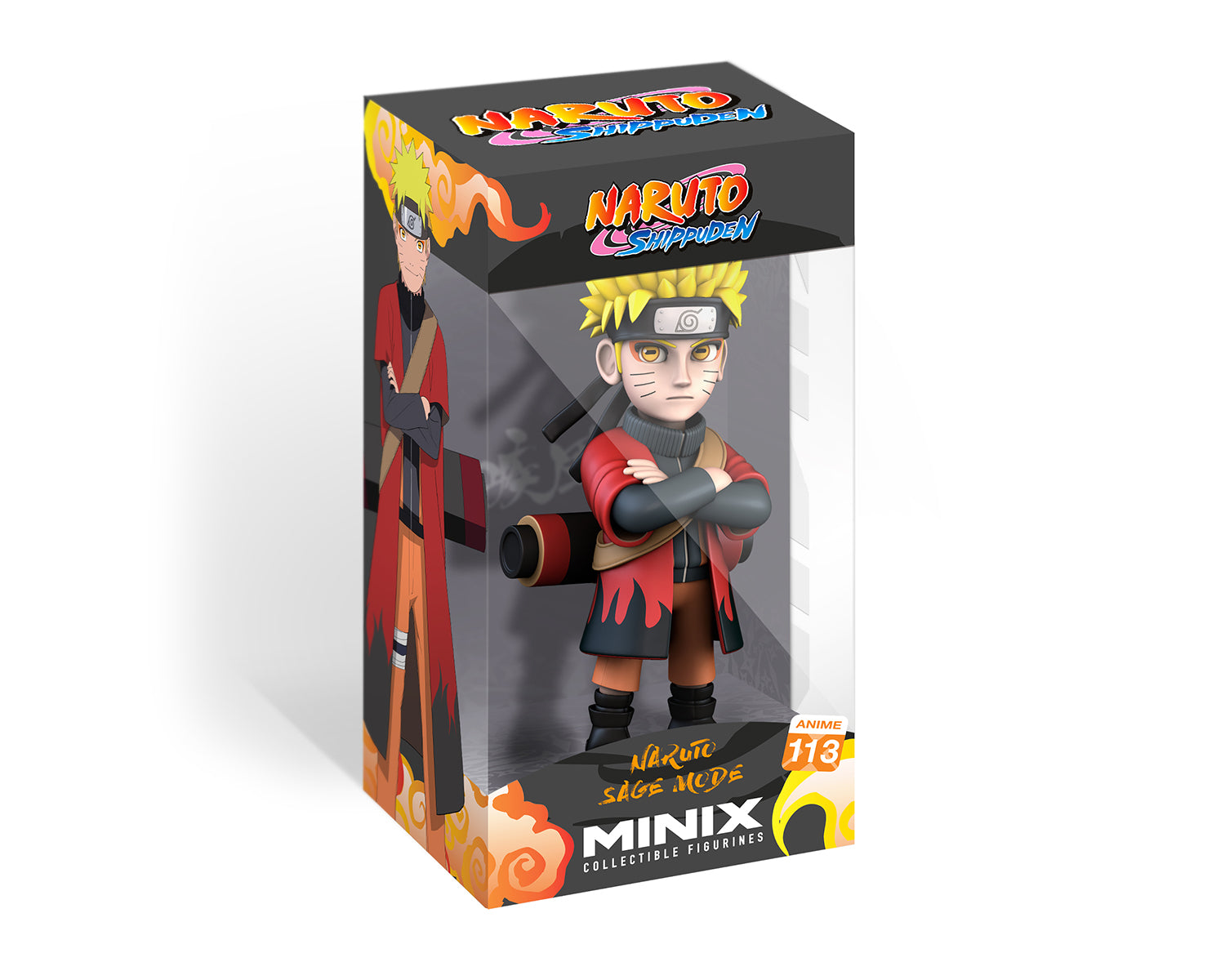 Minix -Animé -Naruto -Naruto with Cape -Figurine -12 cm