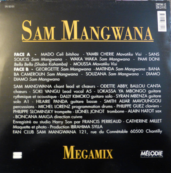 Sam Mangwana – Megamix [Vinyle 33Tours]
