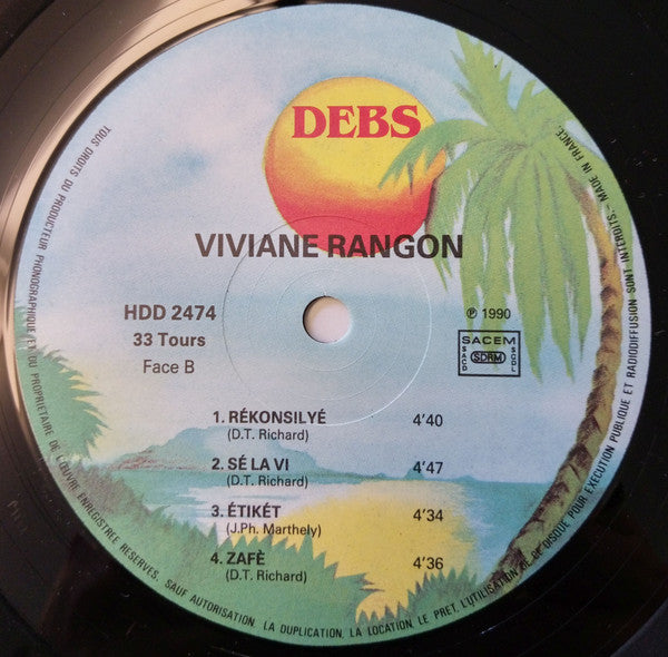 Viviane Rangon – Chic [Vinyle 33Tours]