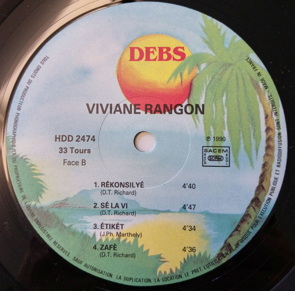 Viviane Rangon – Chic [Vinyle 33Tours] - flash vidéo