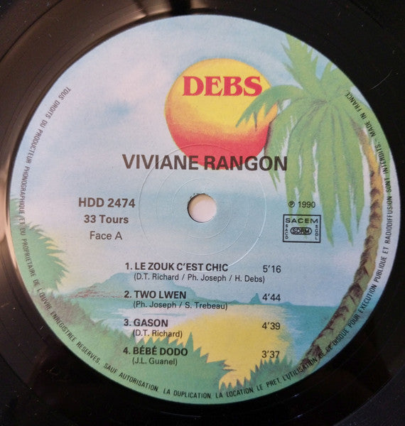 Viviane Rangon – Chic [Vinyle 33Tours] - flash vidéo