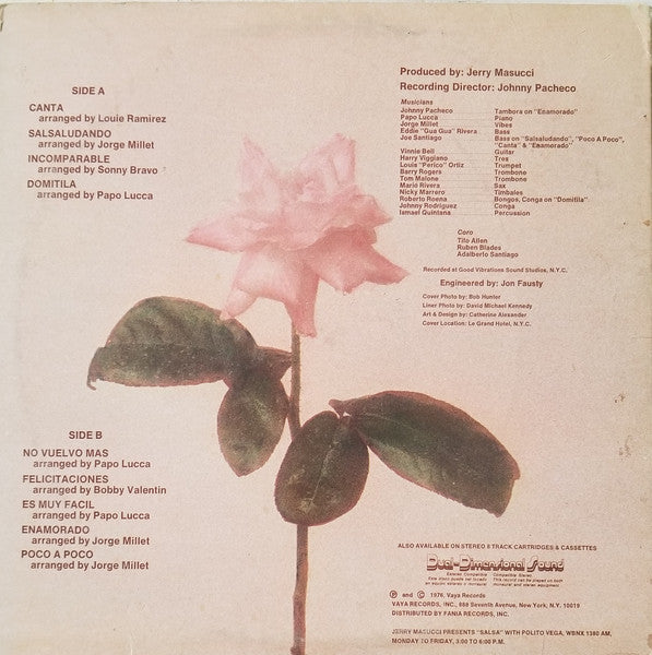 Cheo Feliciano – The Singer [Vinyle 33Tours]