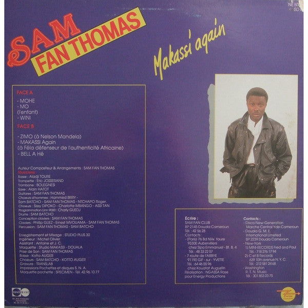 Sam Fan Thomas – Makassi Again [Vinyle 33Tours]