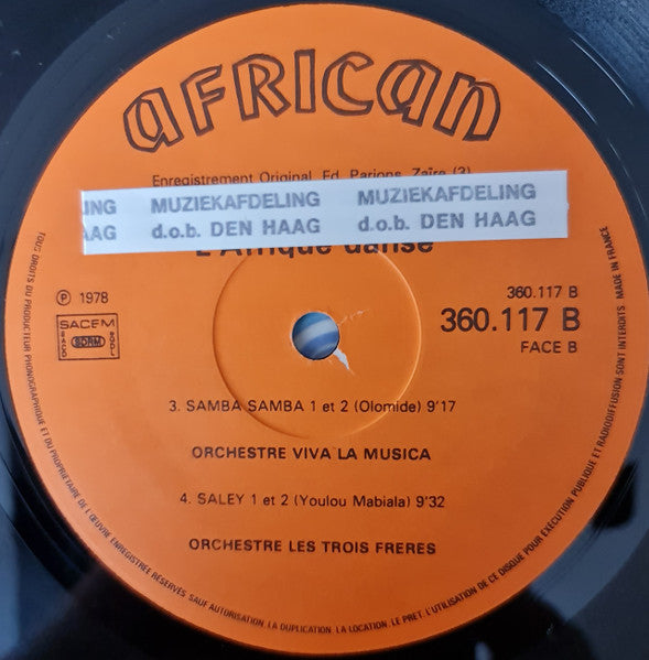 Various – L'Afrique Danse [Vinyle 33Tours]