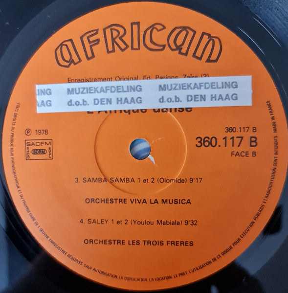 Various – L'Afrique Danse [Vinyle 33Tours] - flash vidéo