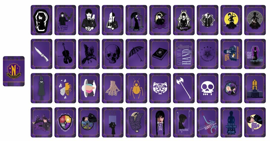 Netflix - Mercredi - Cartes à Jouer - Mercredi - flash vidéo