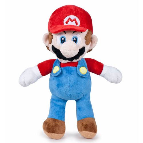 § Super Mario Bros. - Peluche Mario Classique 25cm - flash vidéo