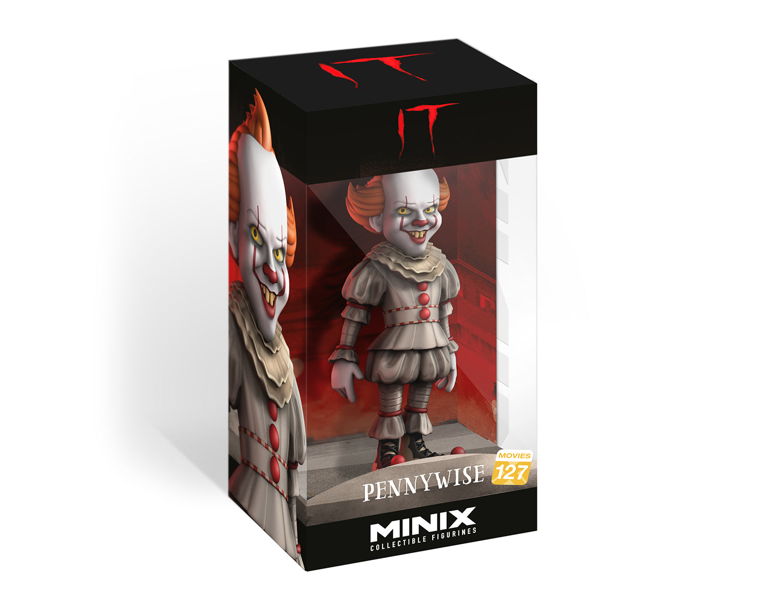 Minix - Movies #127 - IT - Pennywise - Figurines PVC 12 cm