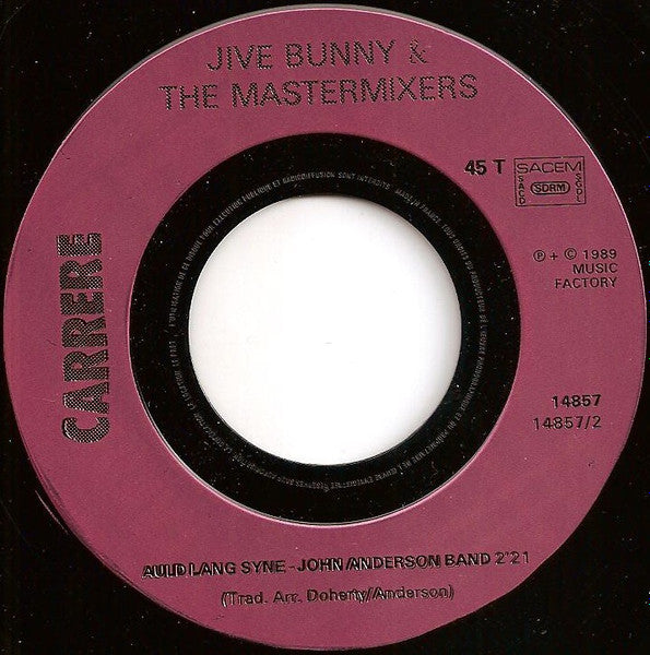 (Occasion) Jive Bunny And The Mastermixers – Let's Party / Auld Lang Syne [Vinyle 45 Tours]