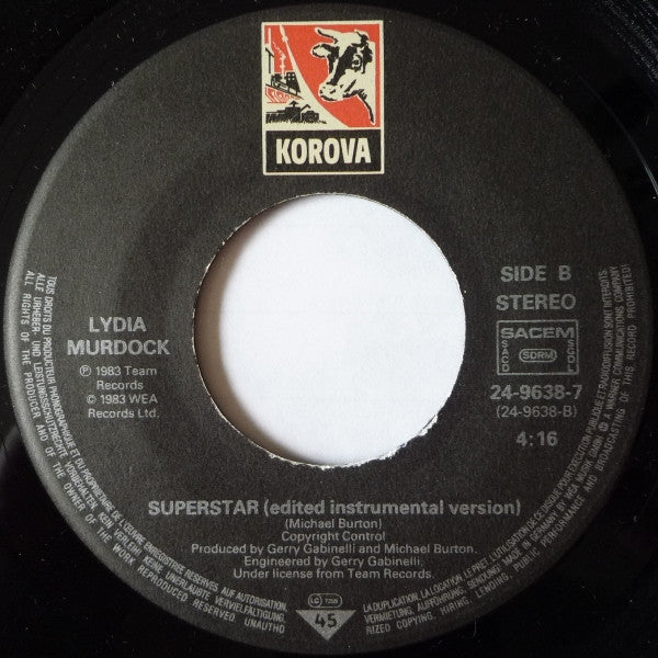 (Occasion) Lydia Murdock Superstar [Vinyle 45 Tours]